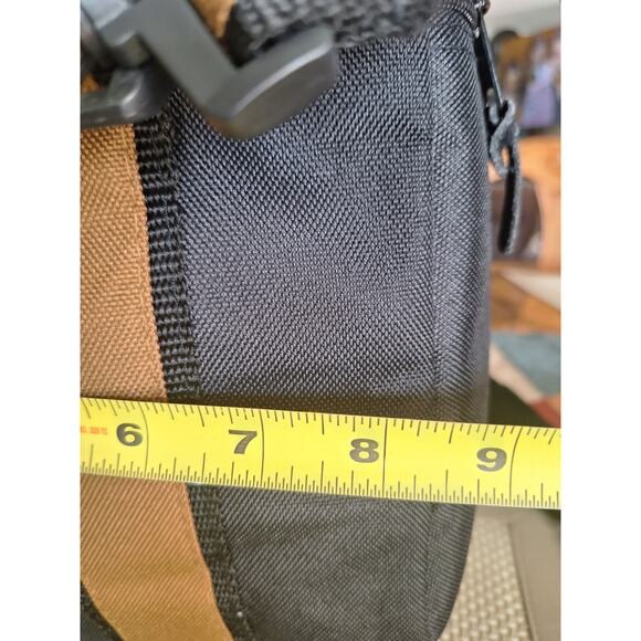 Camcorder Carry Case Black/Tan Canvas- Excellent Vintage Condition! 17"x10.5" - Picture 10 of 10